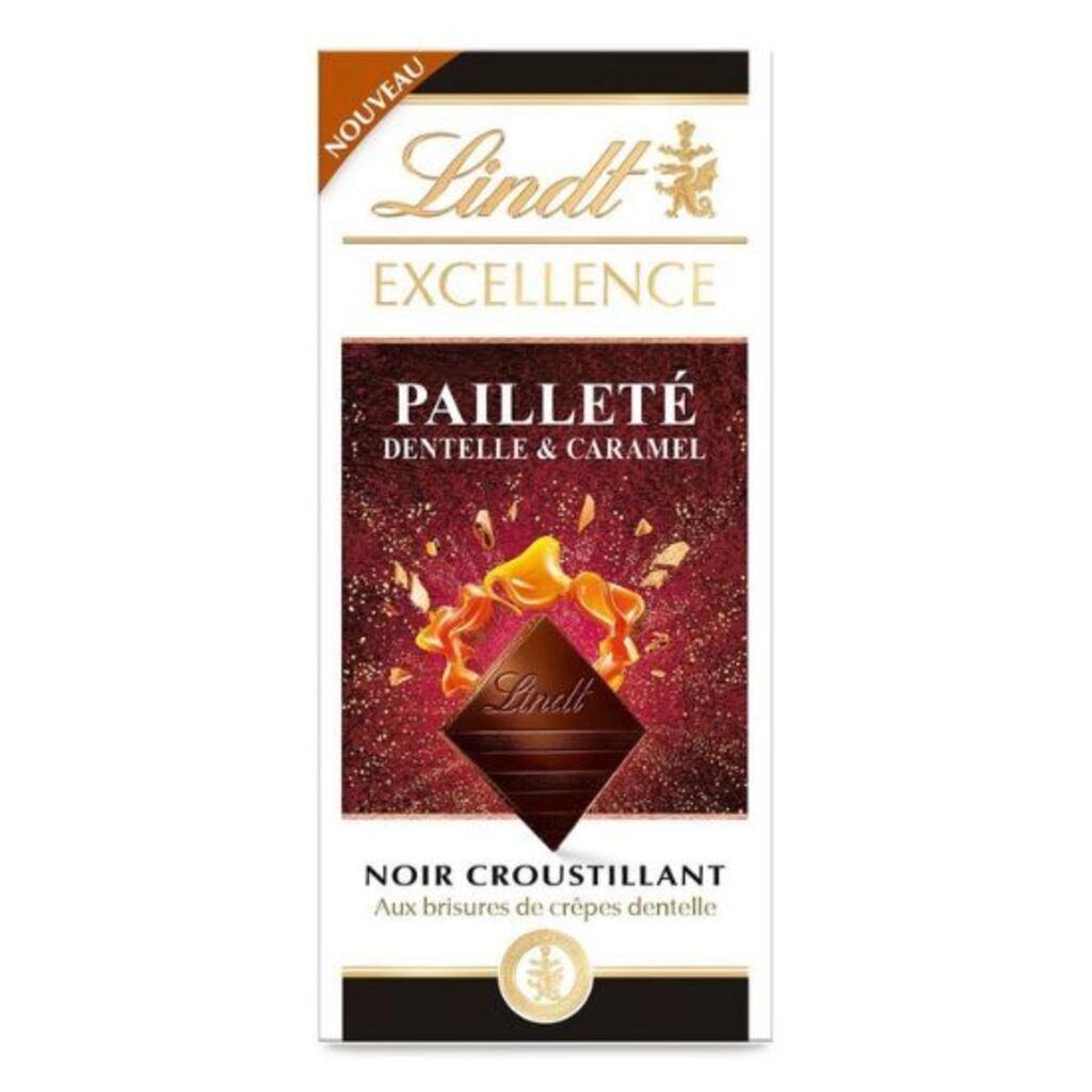 Excellence Paillete Dentelle & Caramel Noir Chocolate