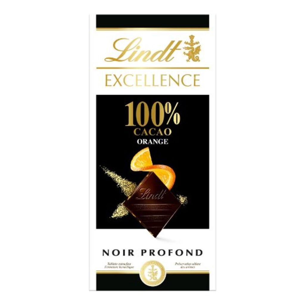 Excellence 100% Cocoa Orange Chocolate