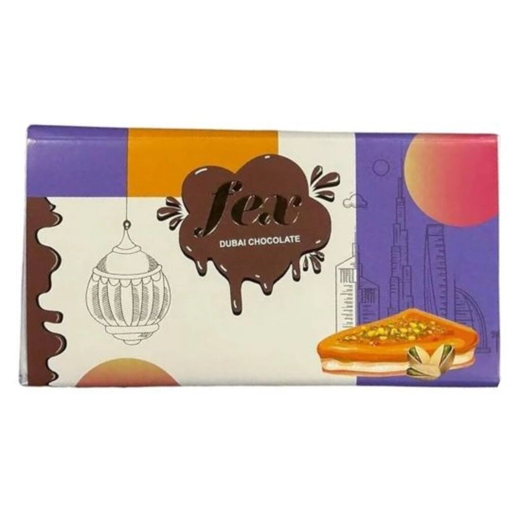 Dubai Kunafa Chocolate