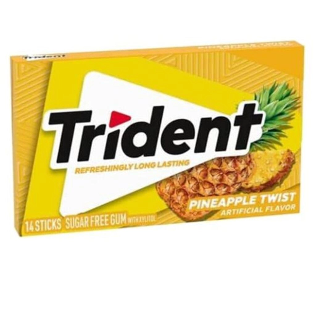 Sugar Free Pineapple Twist Chewing Gum 14