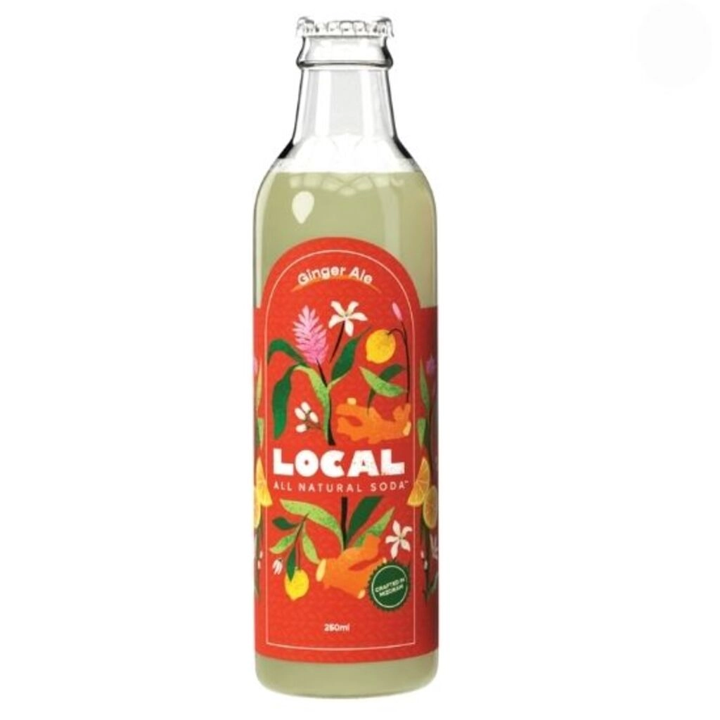 Local All Natural Soda Ginger Ale