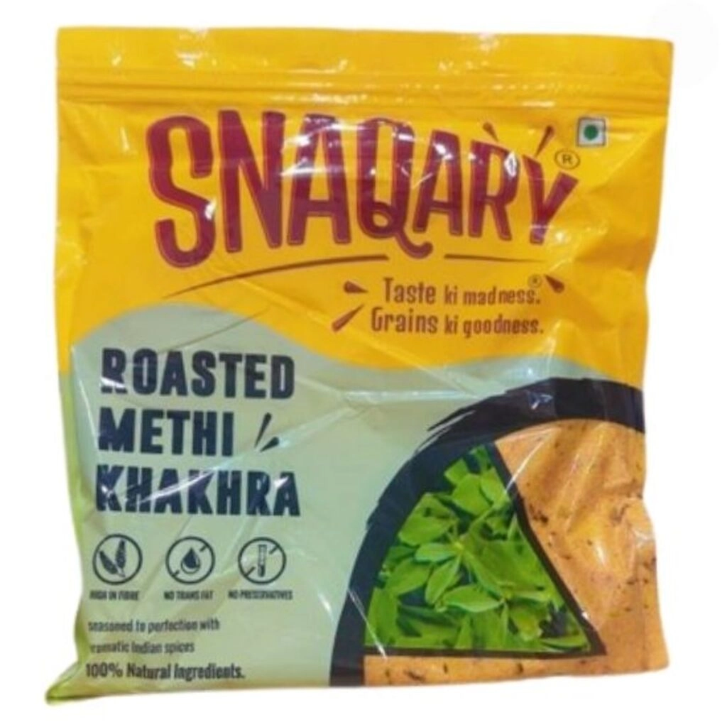 Snaqary Roasted Methi Khakhra