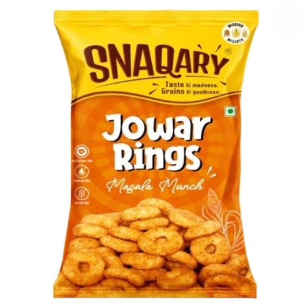 Snaqary Masala Munch Jowar Rings