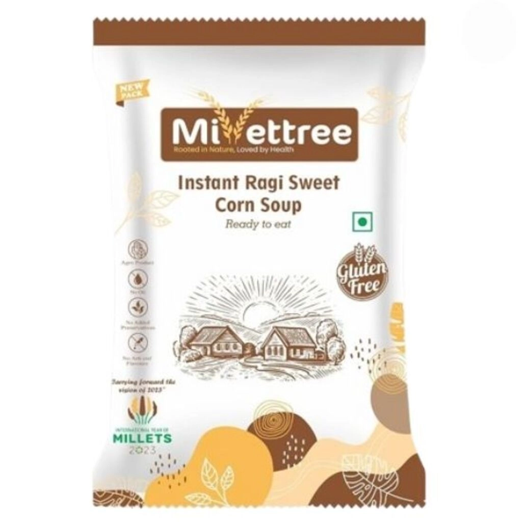 Instant Ragi Sweet Corn Soup