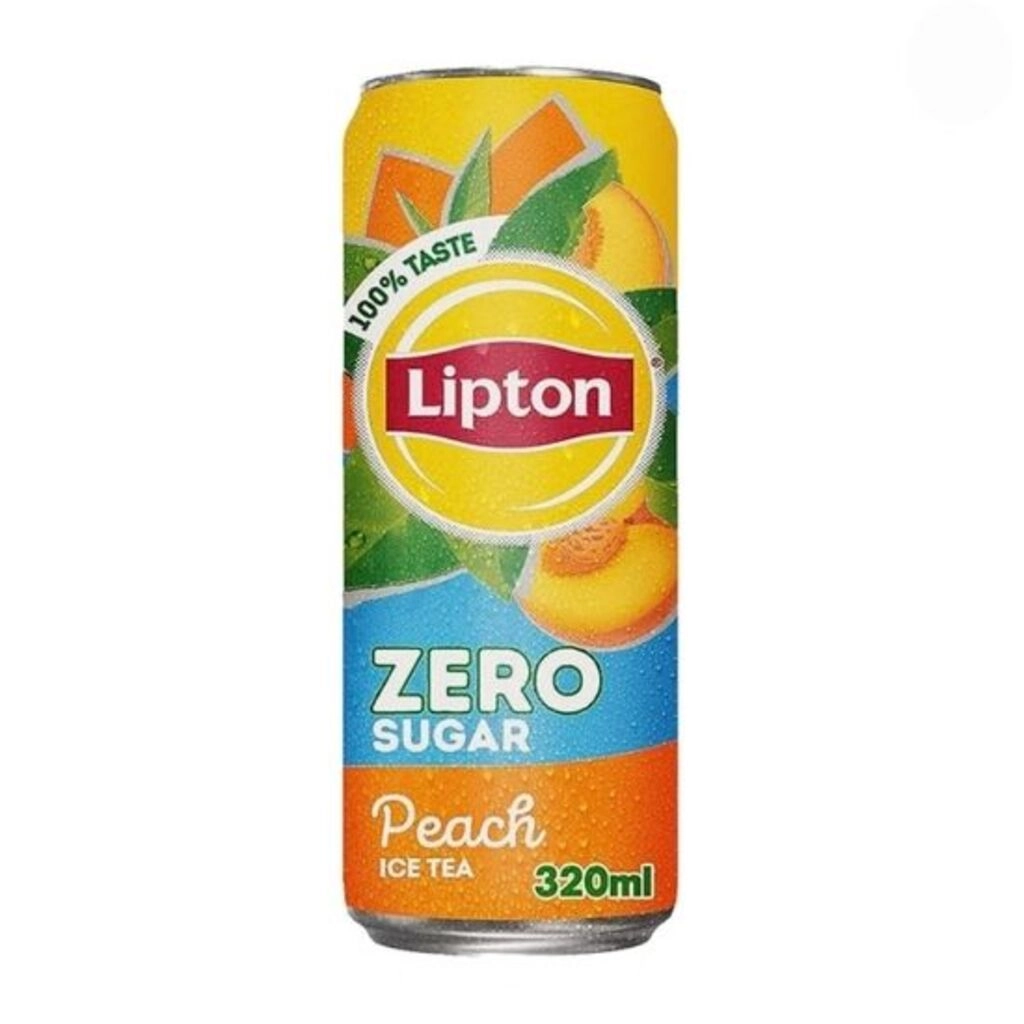 Zero Sugar Peach Ice Tea