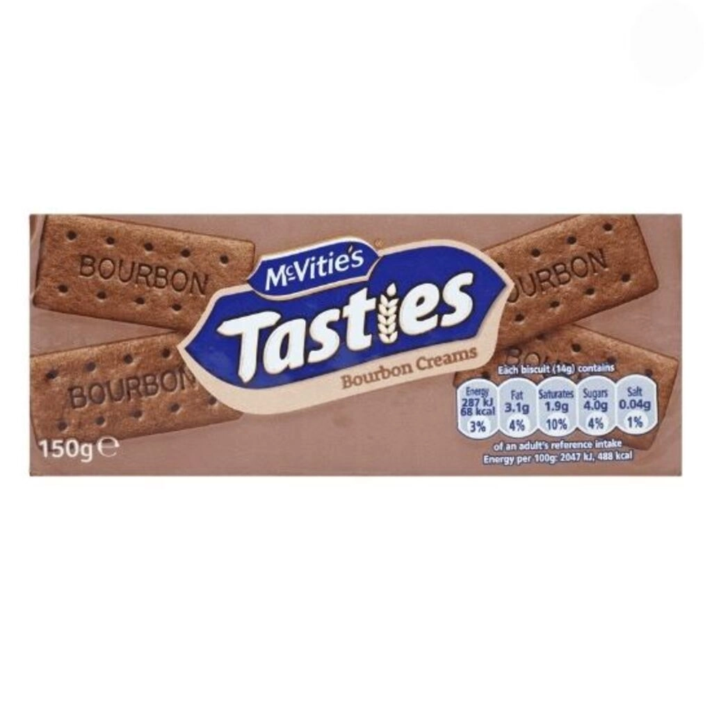 Tasties Bourbon Creams Biscuit