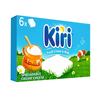 Spreadable Creamy Cheese 6 Cubes