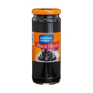 Black Olives Pitted 450Gm