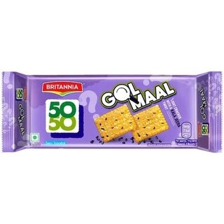 50 50 Gol Maal Biscuits 61.5Gm