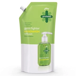 Protekt lime & Eucalyptus Germ Fighter Handwash Refill