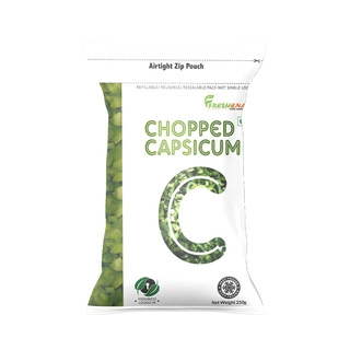 Frozen Chopped Capsicum (Green)