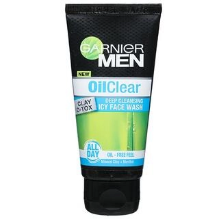 Men Oil Clear Deep Cleansing Icy Face Wash