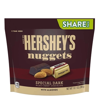 Nuggets Special Dark Mildly Sweet Chocolate With Almond
