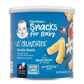 Vanilla Maple Lil Crunchies Baby Snacks