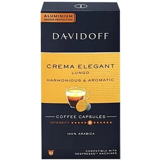Crema Elegant Lungo Harmonious & Aromatic Coffee Capsules
