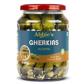 Abbie'S Gherkins In Brine 670Gm