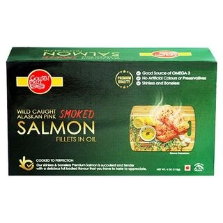 Alaskan Pink Smoked Salmon Fillets In
