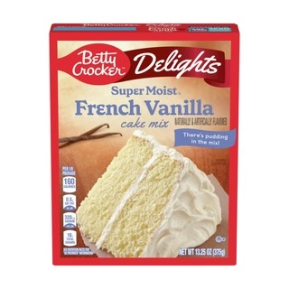 Super Moist French Vanilla Cake Mix
