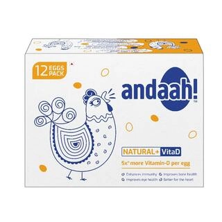 Egg Natural Vita D 12 Pcs