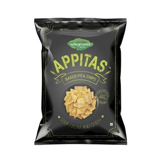 Appitas Sour Cream & Onion Baked Pita Chips