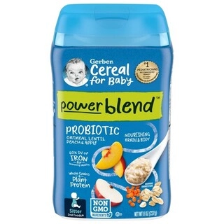 Probiotic Oatmeal & Peach Apple Baby