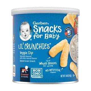 Veggie Dip Lil Crunchies Baby Snacks