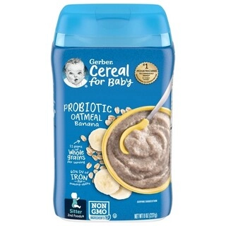 Probiotic Oatmeal & Banana Baby Cereal