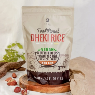 Handpounded Dhekhi Rice