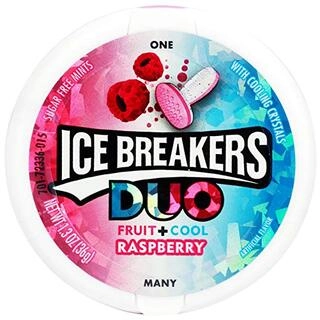 Duo Fruit Cool Raspberry Sugar Free Mints