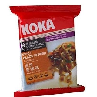 Instant Non Fried Noodles Spicy Black Pepper Flavour