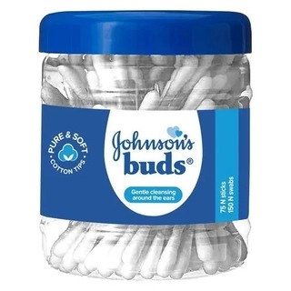 Johnsons baby Cotton Buds 75 Stems 150
