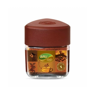 Gold Coffee Jar