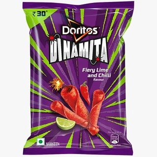 Dinamita Chips Fiery Lime & Chilli
