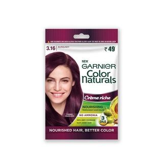 Color Naturals Creme Riche Burgundy Hair