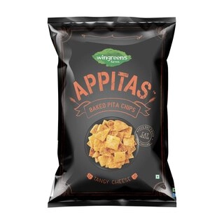 Tangy Cheese Baked Pita Chips