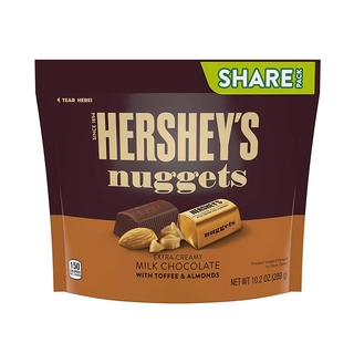 Nuggets Extra Creamy Milk Chocolate With Toffee And Almonds