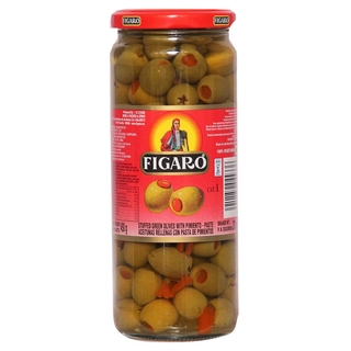 Stuffed Green Olives With Pimento Paste