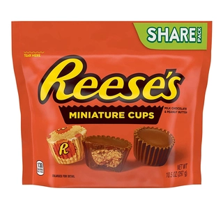 Miniature Cups Milk Chocolate & Peanut Butter