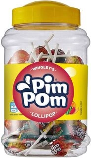 Pimpom Wrigley Lollipop
