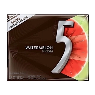 5 Watermelon Prism Sugar Free Gum