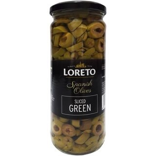 Sliced Green Spanish Olives