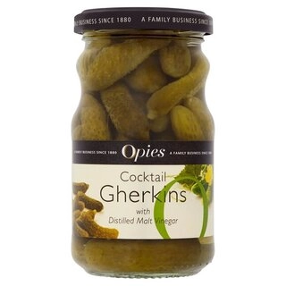 Cocktail Gherkins With Distilled Malt Vinegar