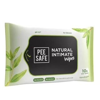 Natural Intimate Wipes 10pc