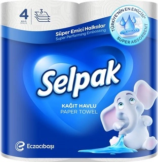 Kitchen Towel Tissue Paper 3 Ply 4