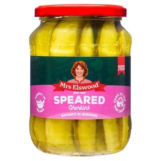 Speared Gherkins