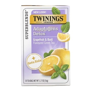 Adaptogens Detox Green Tea Grapefruit & Basil
