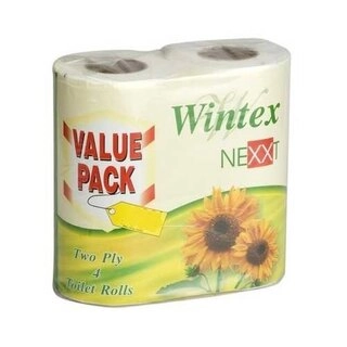 Nexxt 2 Ply Toilet Roll 4pc Value