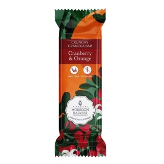 Harvest Crunchy Granola Bars Cranberry & Orange