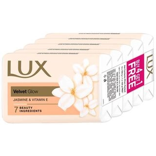 Flaw Less Glow Jasmine & Vitamin C & E Beauty Soap 1 x 4 free