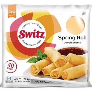 Spring Roll Sheets 6 x 6